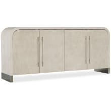 Modern Mood 80" Wide Oak Buffet with Self Closing Drawer