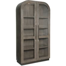 Modern Mood 46" Wide Oak Display Cabinet with Soft Close