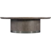 Modern Mood 60" Wide Wood Top Oak Coffee Table