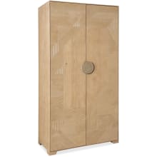 Retreat 44" Wide 4 Drawer Maple and Oak Armoire with Jewelry Tray