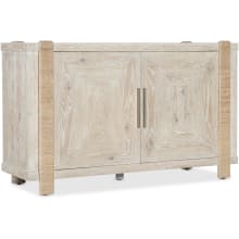 Seaside 57" Wide Oak Sideboard with Soft Close