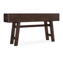 Commerce and Market 15" Wide Mindi Wood Console Table