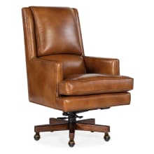 EC 26" Wide Leather Adjustable Executive Office Chair
