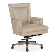 EC 26" Wide Leather Adjustable Executive Office Chair