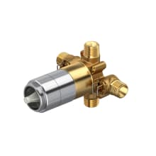 1/2" Thermostatic Rough-in Valve with NPT Connection Type and up to 3 Functions