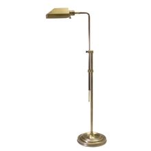 Single Light Down Lighting Adjustable Height Pharmacy Floor Lamp from the Coach Collection