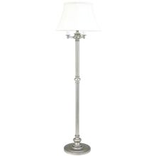 Floor Lamp with Off-White Shade