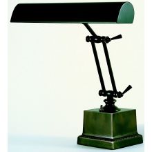 Piano / Desk 1 Light Piano Lamp with Cubed Base