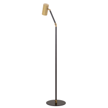 Cavendish Single Light 42" High Integrated LED Swing Arm Floor Lamp