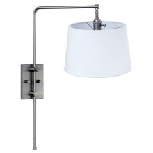 Crown Point 1 Light Plug In Wall Sconce