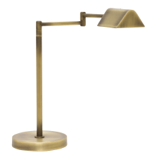 Delta Single Light 18" High Integrated LED Swing Arm Desk Lamp