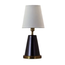 Geo Single Light 13" High Vase Table Lamp