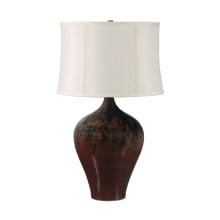 Scatchard Single Light 25" High Vase Table Lamp