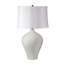 Scatchard Single Light 25" High Vase Table Lamp