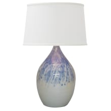 Scatchard Single Light 24-1/2" High Vase Table Lamp