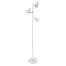 Kirby 3 Light 64" High Integrated LED Floor Lamp with Metal Shade