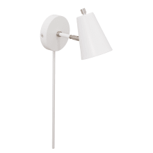 Kirby Single Light 6-1/4" Tall Integrated LED Wall Sconce with Metal Shade