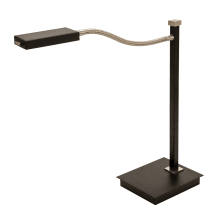 Lewis 17-1/2" Tall Integrated 2900K LED Gooseneck Desk Lamp