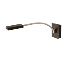 Lewis 5" Tall Integrated 2900K LED Flexible Neck Wall Lamp