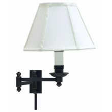 Swing Arm Wall Sconce from the Library Lamps Collection