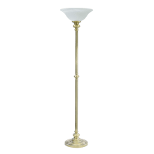 Newport Single Light 68-3/4" High Torchiere Floor Lamp