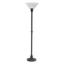 Newport Single Light 68-3/4" High Torchiere Floor Lamp