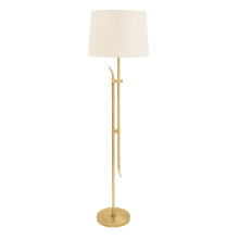 Windsor Single Light 61" Tall Adjustable Floor Lamp
