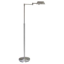 Pinnacle 1 Light Adjustable Height Swing Arm Floor Lamp
