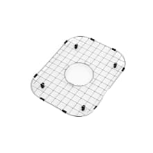 Bottom Grid 12" L x 15-3/4" W Stainless Steel Basin Rack