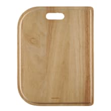 13-1/8" x 17" Rubberwood Cutting Board