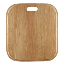 15" x 16-3/4" Rubberwood Cutting Board