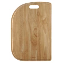 13-1/2" x 19-3/4" Rubberwood Cutting Board