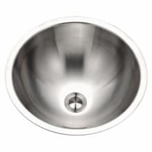 Eston 23-7/16" Single Basin Undermount 18-Gauge Stainless Steel Bar Sink and Sound Dampening Technology