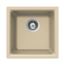 Quartztone 15-3/4" Undermount Single Basin Granite Composite Bar Sink