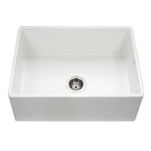 Platus 30" Farmhouse Single Basin Fireclay Kitchen Sink