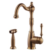 Regal Kitchen Faucet with Sidespray and CeraDox Lifetime Technology