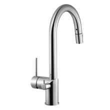 Sentinel Pull-Down Kitchen Faucet with Hot Water Safety Switch and CeraDox Lifetime Technology