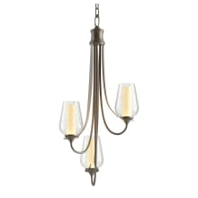 Flora 3 Light 16" Wide Chandelier