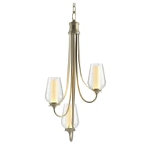 Flora 3 Light 16" Wide Chandelier