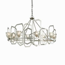 Gatsby 8 Light 28" Wide Abstract Chandelier