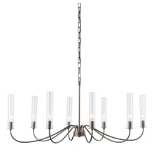 Grace 8 Light 36" Wide Pillar Candle Style Chandelier