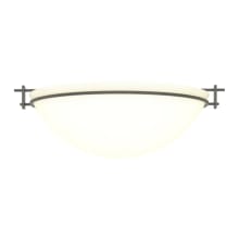 Moonband 3 Light 16" Wide Semi-Flush Bowl Ceiling Fixture