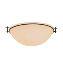 Moonband 3 Light 16" Wide Semi-Flush Bowl Ceiling Fixture