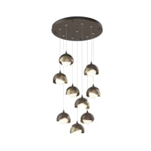 Brooklyn 9 Light 21" Wide Multi Light Pendant