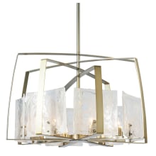 Arc 8 Light 34" Wide Drum Chandelier