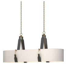 Saratoga 4 Light 46" Wide Linear Chandelier