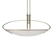 Mackintosh 2 Light 41" Wide Linear Pendant with Customizable Glass Shade