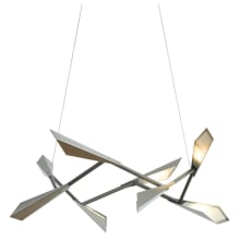 Quill 34" Wide LED Abstract Chandelier