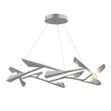 Quill 45" Wide LED Abstract Standard Orientation Chandelier