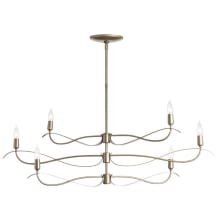 Willow 6 Light 44" Wide Candle Style Chandelier